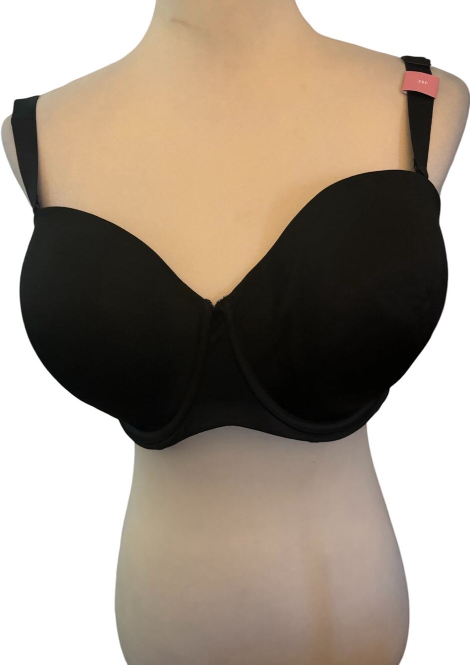 Cacique Lane Bryant Comfort Bliss Lined Multi-Way Bra, Size 38F, NWT